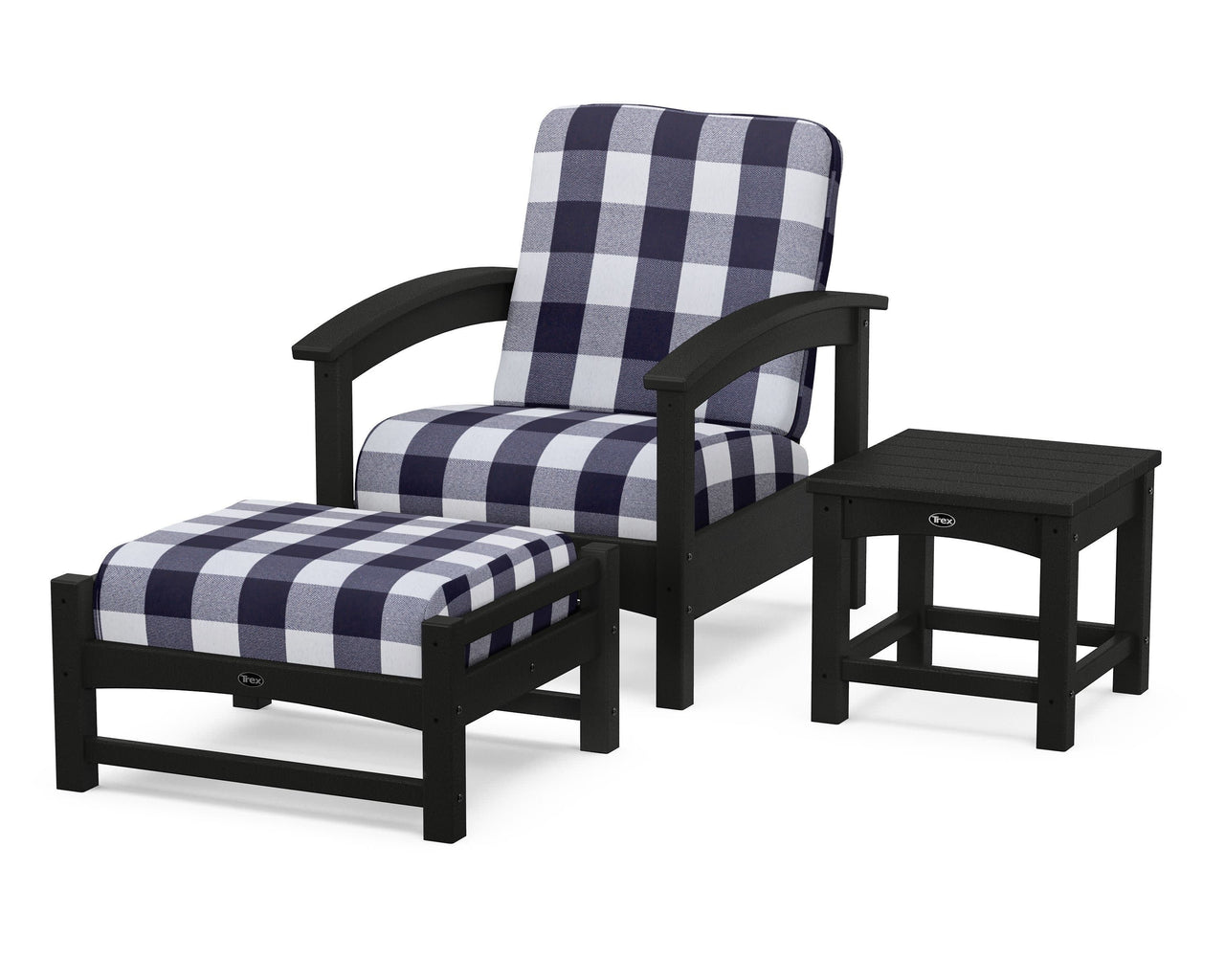 Trex Rockport 3-Piece Deep Seating Set