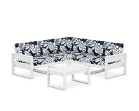 Thumbnail for Trex Eastport 6-Piece Deep Seating Sectional + Coffee Table Set