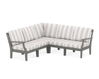 Thumbnail for Trex Yacht Club Modular 5-Piece Deep Seating Set