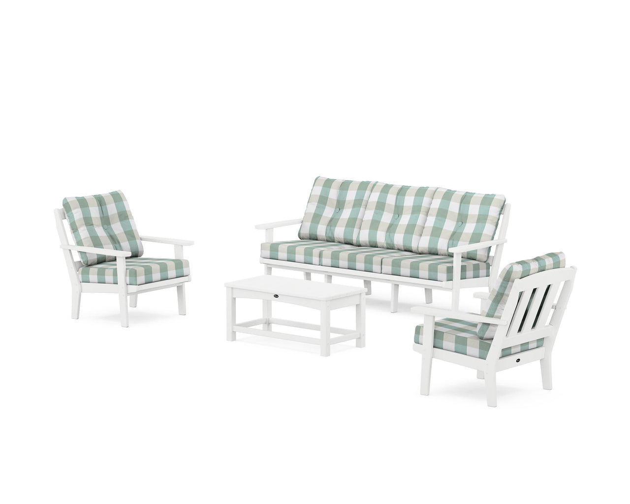 Trex Cape Cod 4-Piece Deep Seating Set with Sofa