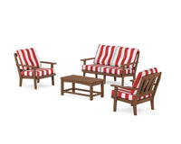 Thumbnail for Trex Cape Cod 4-Piece Deep Seating Set with Loveseat