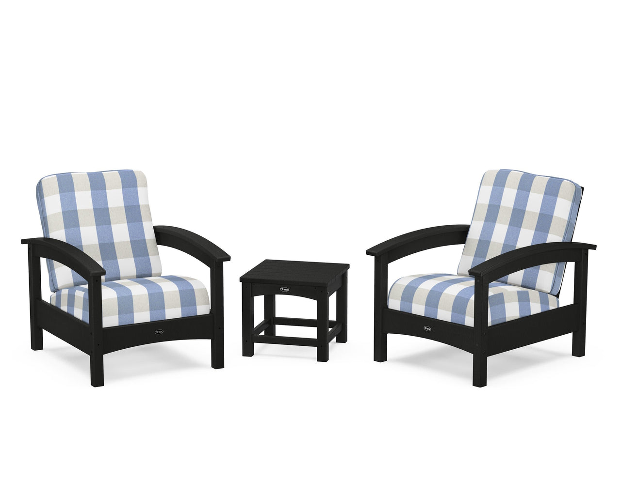 Trex Rockport Club 3-Piece Deep Seating Conversation Set
