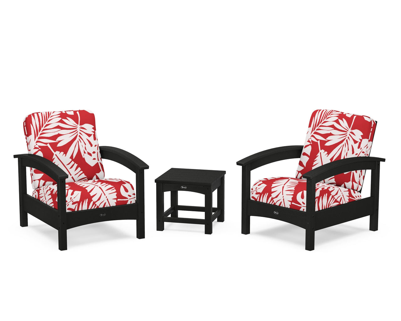 Trex Rockport Club 3-Piece Deep Seating Conversation Set