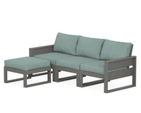 Thumbnail for Trex Eastport 4- Piece Sectional with Ottoman