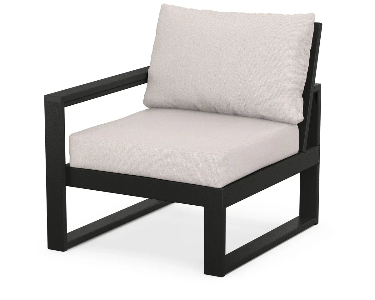 POLYWOOD Edge Modular Left Arm Chair