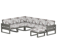 Thumbnail for Trex Eastport 6-Piece Sectional with Ottoman