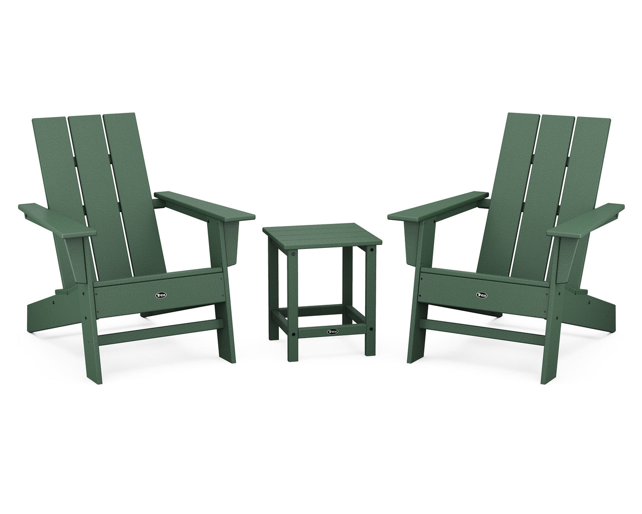 Trex Eastport 3-Piece Modern Adirondack Set