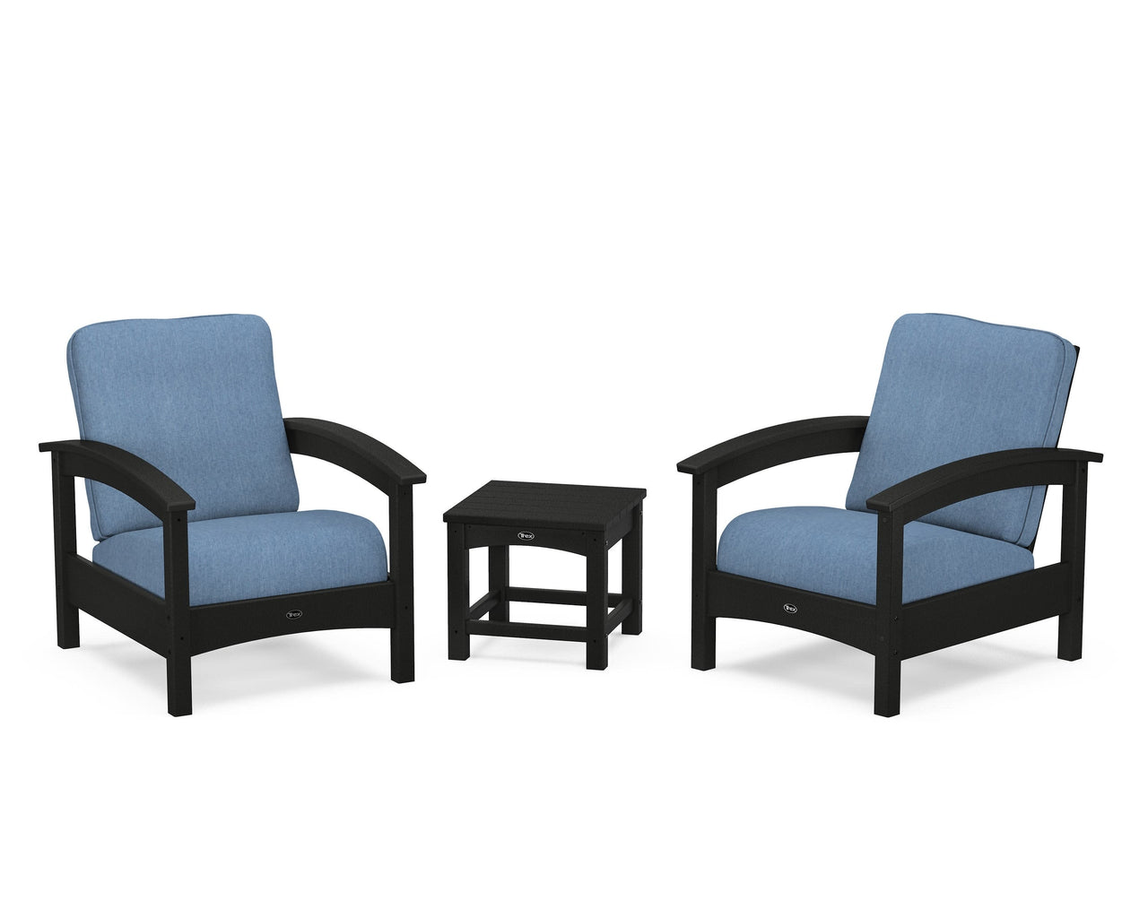 Trex Rockport Club 3-Piece Deep Seating Conversation Set