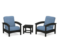 Thumbnail for Trex Rockport Club 3-Piece Deep Seating Conversation Set