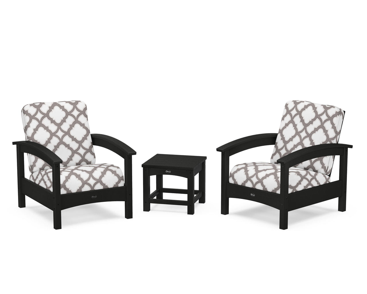 Trex Rockport Club 3-Piece Deep Seating Conversation Set