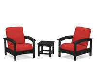 Thumbnail for Trex Rockport Club 3-Piece Deep Seating Conversation Set