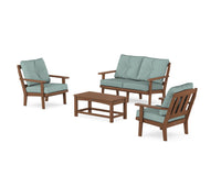 Thumbnail for Trex Cape Cod 4-Piece Deep Seating Set with Loveseat