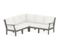 Thumbnail for POLYWOOD  Braxton Modular 5-Piece Deep Seating Set
