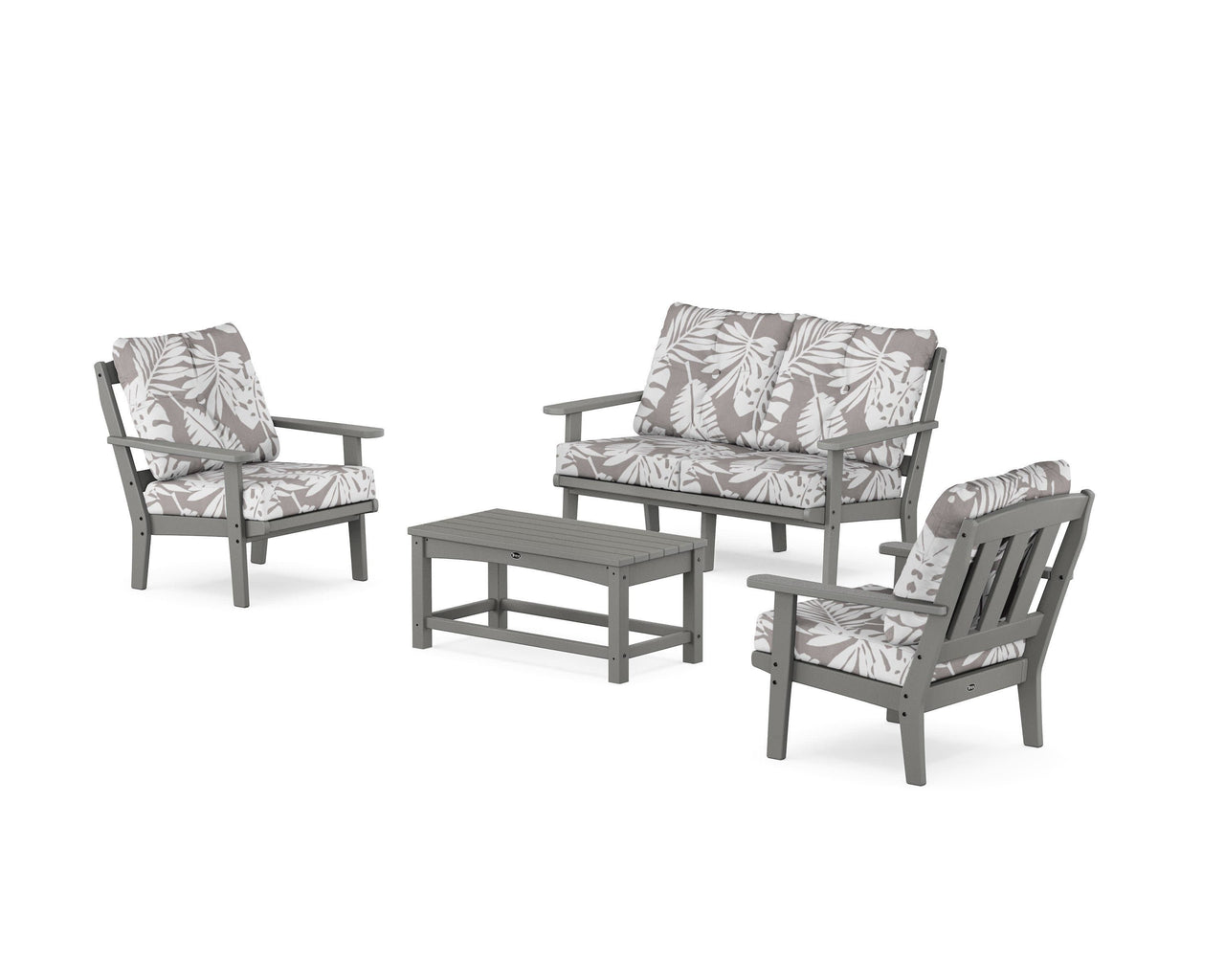 Trex Cape Cod 4-Piece Deep Seating Set with Loveseat