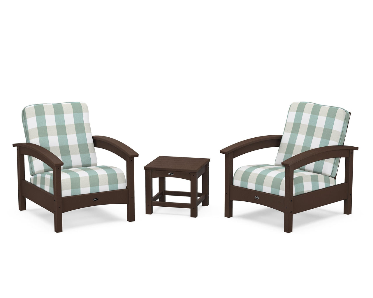 Trex Rockport Club 3-Piece Deep Seating Conversation Set