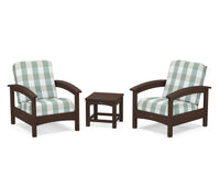 Thumbnail for Trex Rockport Club 3-Piece Deep Seating Conversation Set