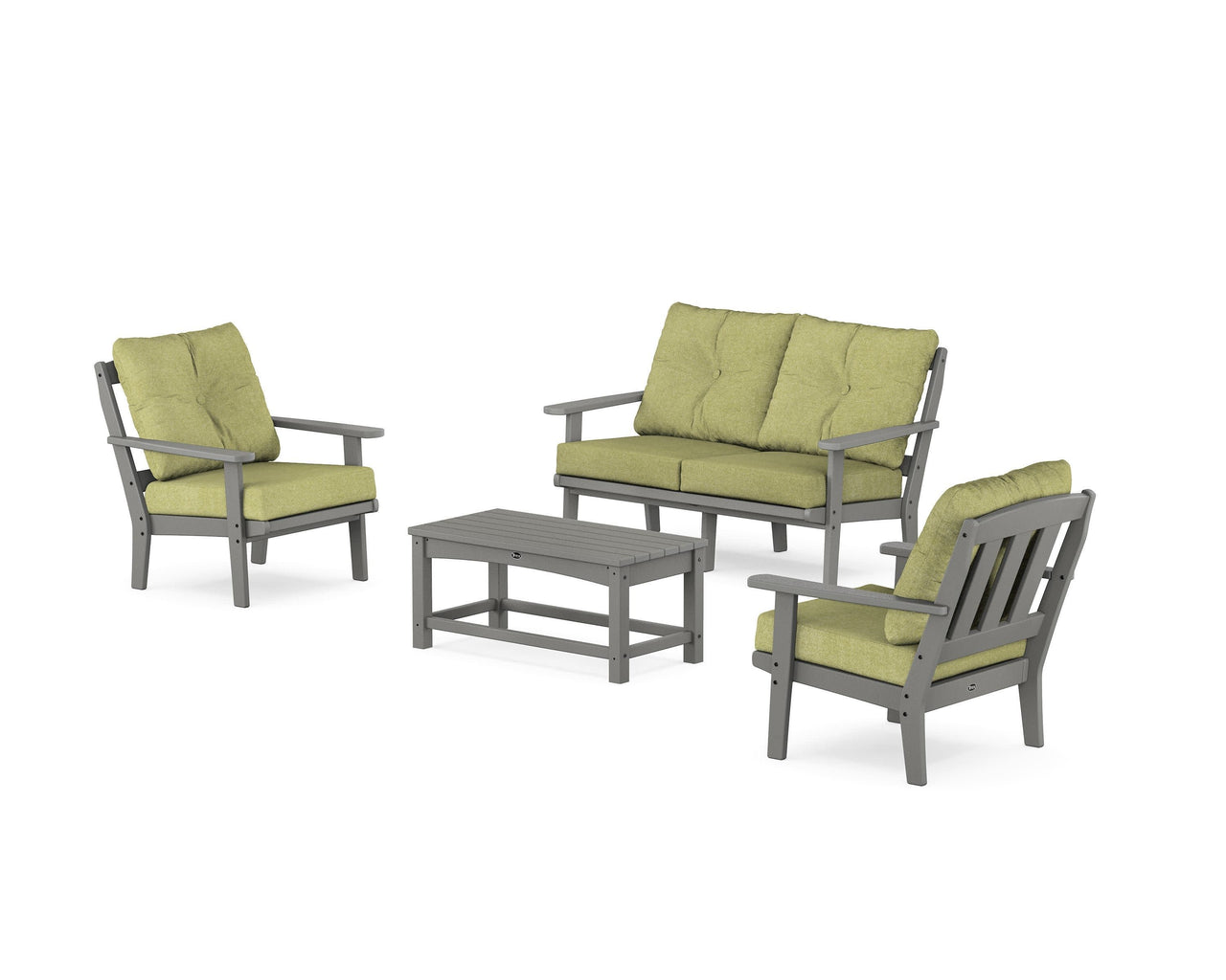 Trex Cape Cod 4-Piece Deep Seating Set with Loveseat