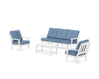 Thumbnail for Trex Cape Cod 4-Piece Deep Seating Set with Sofa