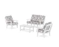 Thumbnail for Trex Cape Cod 4-Piece Deep Seating Set with Loveseat
