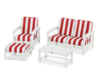 Thumbnail for Trex Rockport 4-Piece Deep Seating Conversation Group