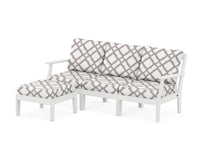 Thumbnail for Trex Yacht Club Modular 4-Piece Deep Seating Set with Ottoman