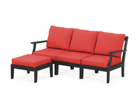 Thumbnail for Trex Yacht Club Modular 4-Piece Deep Seating Set with Ottoman
