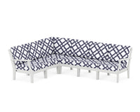 Thumbnail for Trex Yacht Club Modular 6-Piece Deep Seating Set