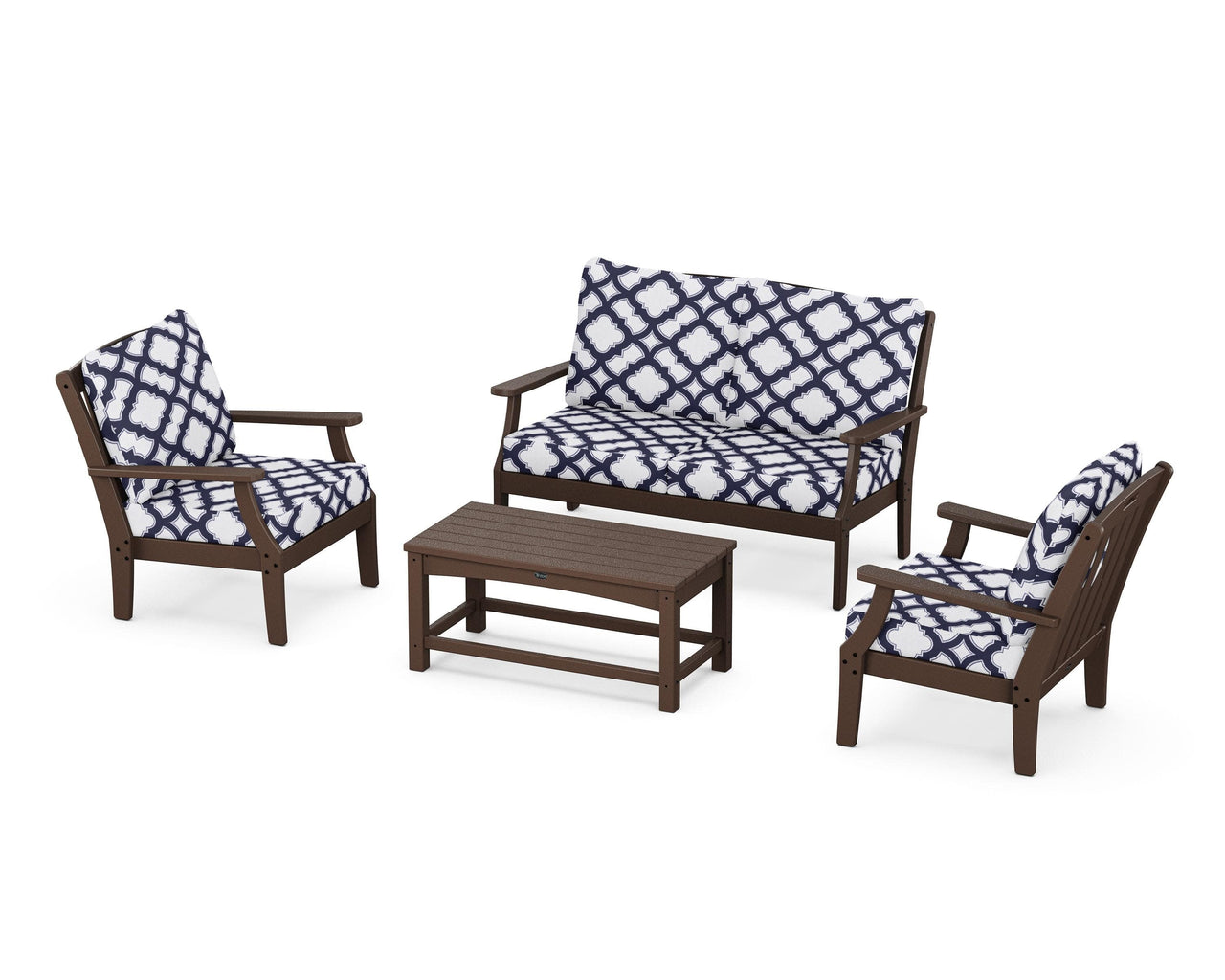 Trex Yacht Club 4-Piece Deep Seating Chair Set
