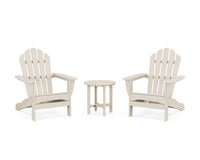 Thumbnail for Trex 3-Piece Monterey Bay Adirondack Set - Sand Castle