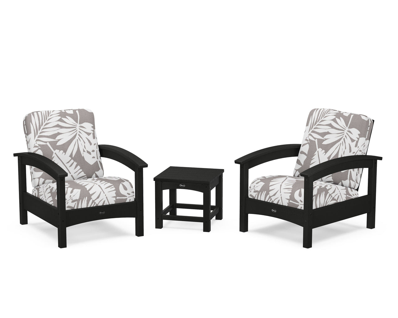 Trex Rockport Club 3-Piece Deep Seating Conversation Set