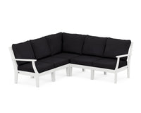 Thumbnail for Trex Yacht Club Modular 5-Piece Deep Seating Set