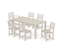 Thumbnail for Trex Monterey Bay 7-Piece Parsons Dining Set - Sand Castle