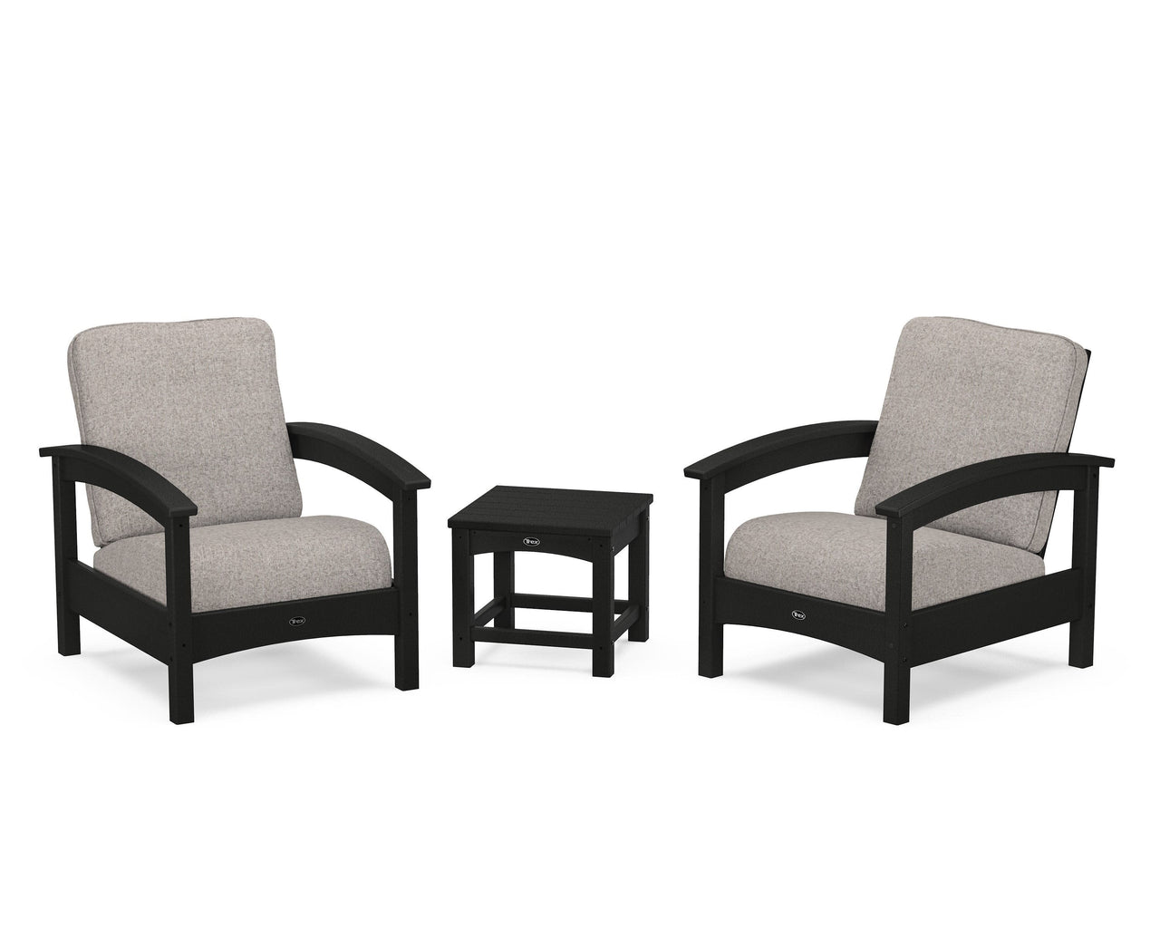 Trex Rockport Club 3-Piece Deep Seating Conversation Set