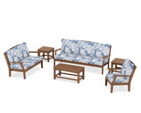 Thumbnail for Trex Yacht Club 6-Piece Deep Seating Set