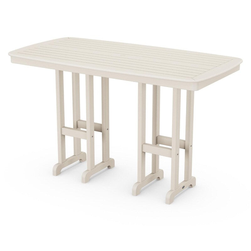 Polywood Nautical 37 X 72 Inch Bar Table