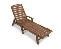 Thumbnail for Trex Yacht Club Chaise with Arms - Stackable