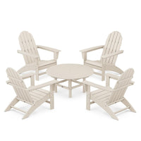 Thumbnail for Polywood Vineyard 5 Piece Adirondack Chair Conversation Set