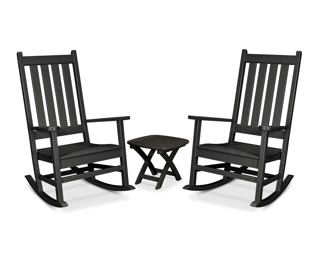Trex Cape Cod 3-Piece Porch Rocking Chair Set