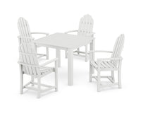 Thumbnail for Trex Cape Cod Adirondack 5-Piece Parsons Dining Set