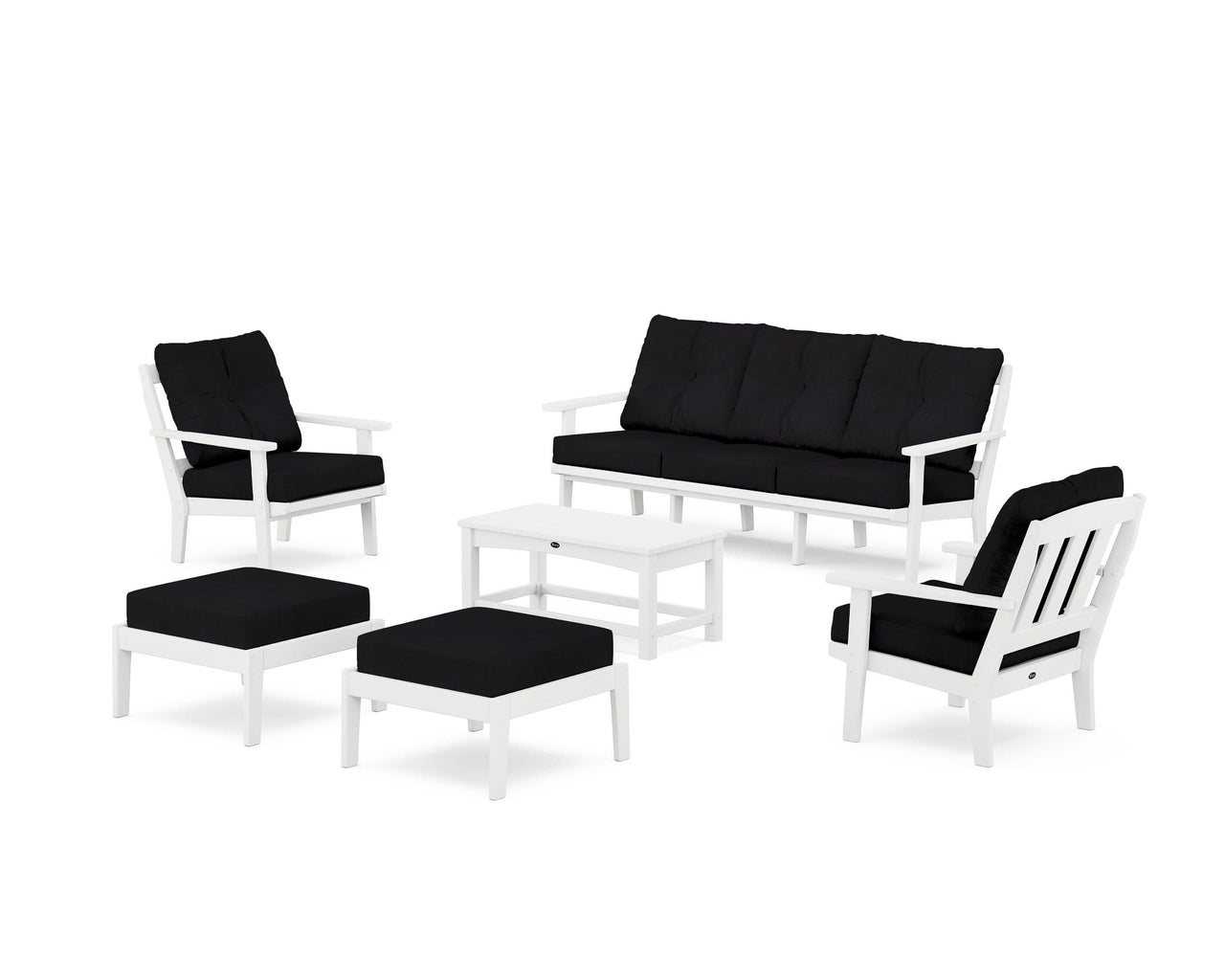 Trex Cape Cod 6-Piece Lounge Sofa Set