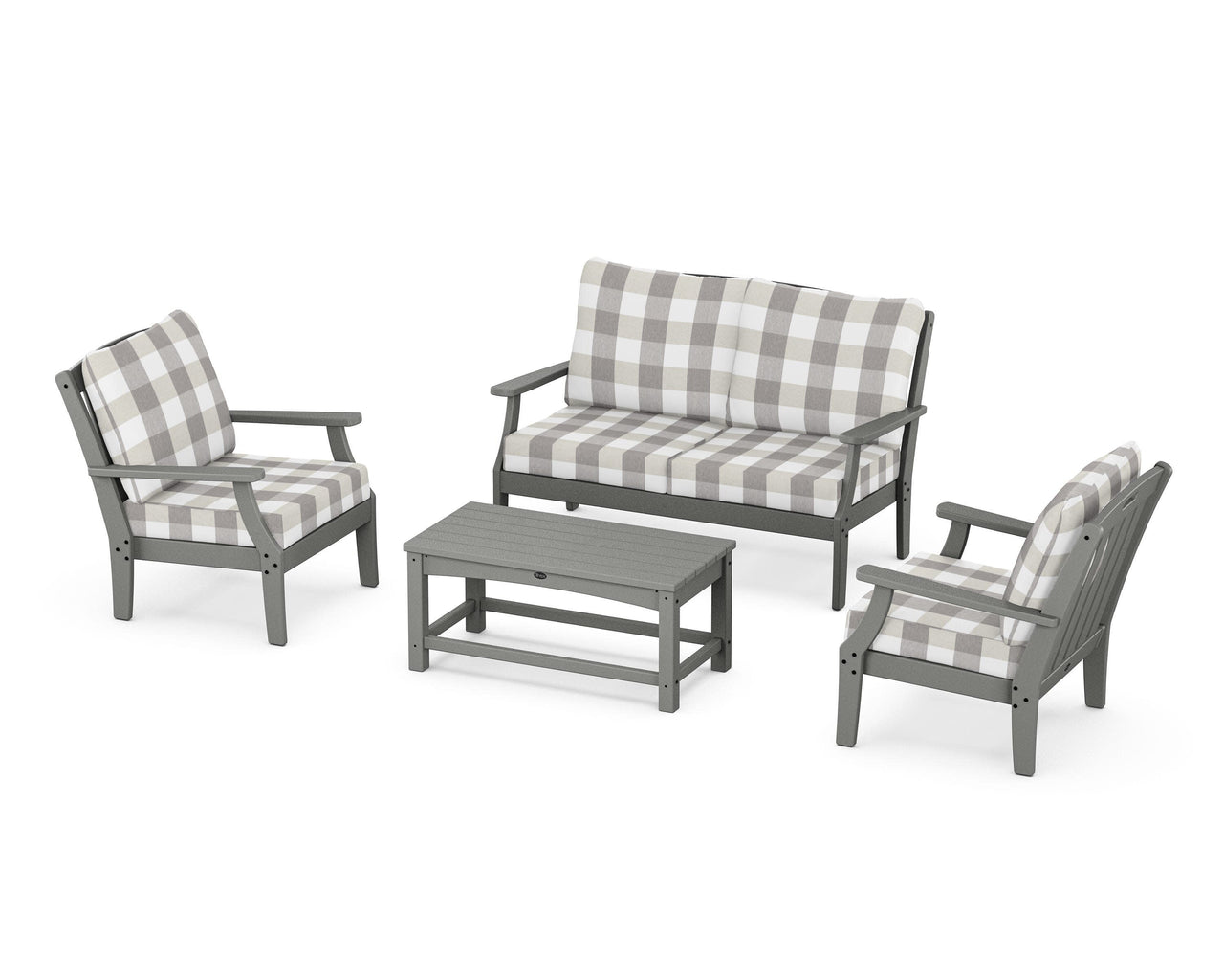 Trex Yacht Club 4-Piece Deep Seating Chair Set