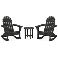 Thumbnail for POLYWOOD Vineyard 3 Piece Adirondack Rocking Chair Set
