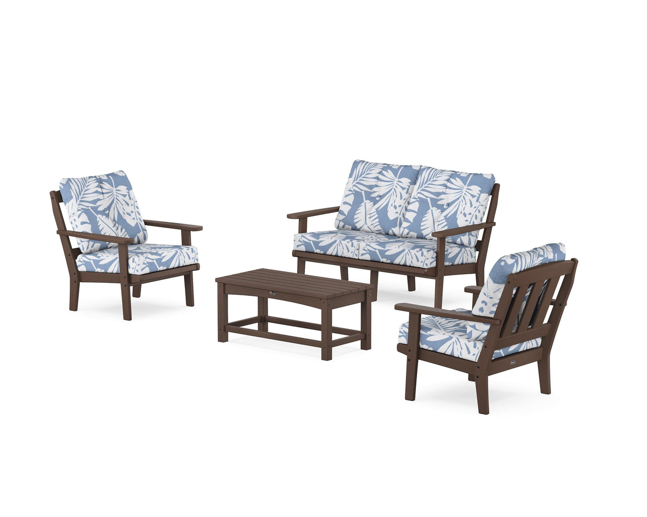 Trex Cape Cod 4-Piece Deep Seating Set with Loveseat