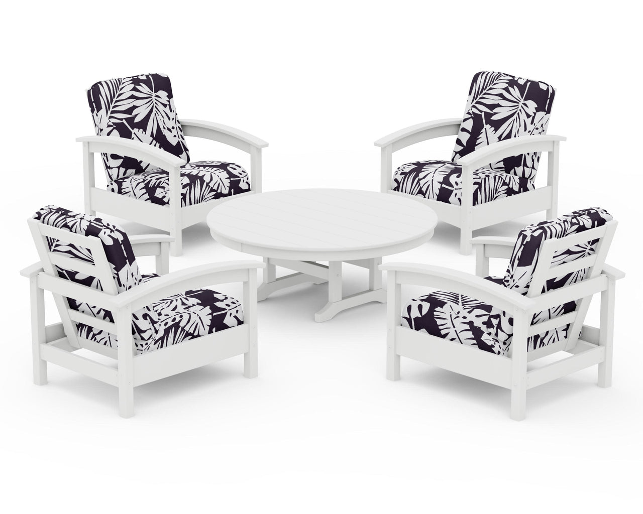 Trex Rockport 5-Piece Deep Seating Set