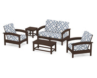 Thumbnail for Trex Rockport Club 6-Piece Deep Seating Conversation Set