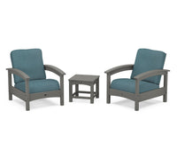 Thumbnail for Trex Rockport Club 3-Piece Deep Seating Conversation Set