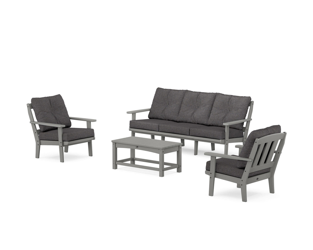 Trex Cape Cod 4-Piece Deep Seating Set with Sofa
