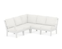 Thumbnail for Trex Yacht Club Modular 5-Piece Deep Seating Set