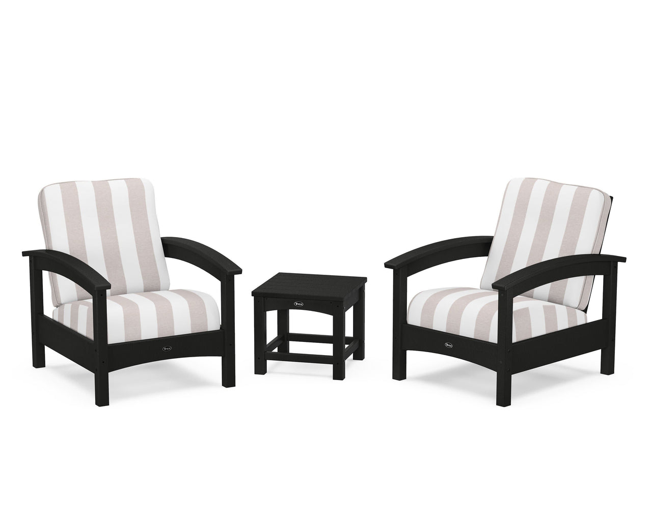 Trex Rockport Club 3-Piece Deep Seating Conversation Set