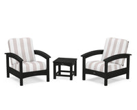 Thumbnail for Trex Rockport Club 3-Piece Deep Seating Conversation Set